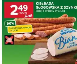 Stokrotka KIEŁBASA GŁOGOWSKA Z SZYNKI oferta