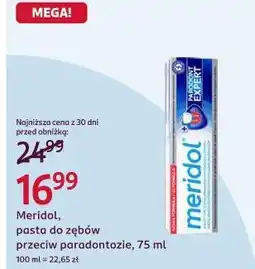 Rossmann Meridol, pasta do zębów przeciw paradontozie oferta