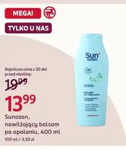 Rossmann Sunozon, nawilżający balsam po opalaniu oferta