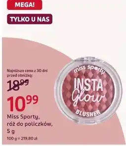 Rossmann Miss Sporty, róż do policzków oferta