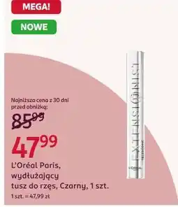 Rossmann L'Oréal Paris, wydłużający tusz do rzęs, Czarny, 1 szt oferta