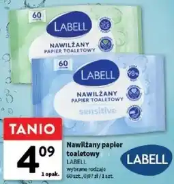 Intermarche LABELL Nawilżany papier toaletowy oferta