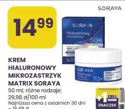Stokrotka KREM HIALURONOWY MIKROZASTRZYK MATRIX SORAYA oferta