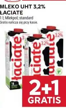 Stokrotka MLEKO UHT 3,2% ŁACIATE oferta