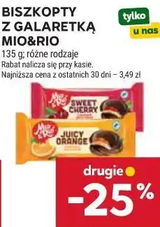 Stokrotka Biszkopty z galaretką Mio&Rio oferta