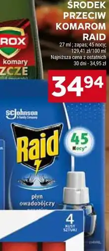 Stokrotka ŚRODEK PRZECIW KOMAROM RAID oferta