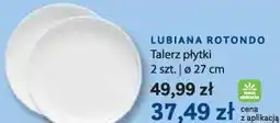 Stokrotka LUBIANA ROTONDO Talerz płytki 2 szt. | ø 27 cm oferta