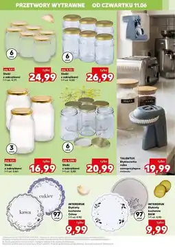 Kaufland Słoiki ze złotą nakrętką oferta