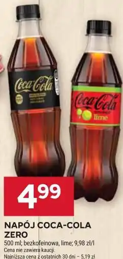 Stokrotka Napój Coca-Cola Zero oferta