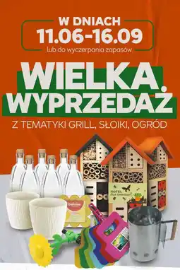 Stokrotka Wielka wyprzedaż z tematyki grill, słoiki, ogród oferta