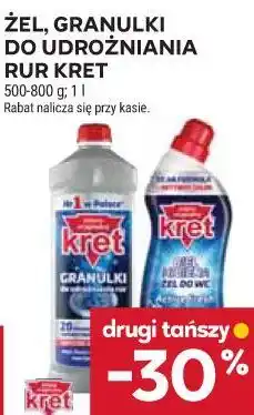 Stokrotka Żel, granulki do udrożniania rur Kret oferta