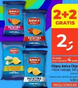 Dealz Chipsy Amica Chips różne rodzaje oferta