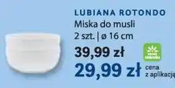 Stokrotka LUBIANA ROTONDO Miska do musli 2 szt. | ø 16 cm oferta