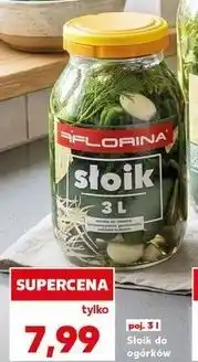 Kaufland Słoik do ogorków 3 l Florina (Florentyna) oferta