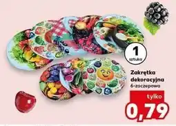 Kaufland Zakrętka dekoracyjna 82 mm 6 zaczepowa oferta