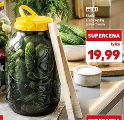 Kaufland Słoik z zakrętką i szczypacami Florina (Florentyna) oferta