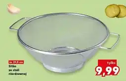 Kaufland Sitko ze stali nierdzewnej 21.5 cm oferta