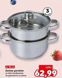 Kaufland Garnki ze stali nierdzewnej oferta