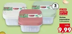 Kaufland Zestaw pojemników 800 ml Branq oferta