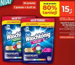 Dealz Der Waschkönig Kapsułki do prania różne rodzaje oferta