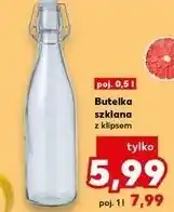 Kaufland Butelka szklana zamykana klipsem oferta