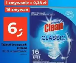 Dealz Tabletki do zmywarki At Home Classic oferta