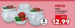 Kaufland Słoiki z dekorowanymi nakrętkami oferta