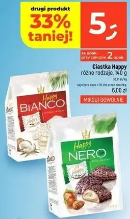 Dealz Ciastka Happy różne rodzaje oferta