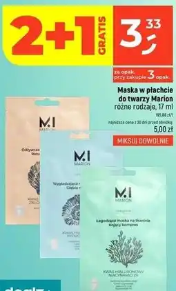 Dealz Maska w płachcie do twarzy Marion oferta