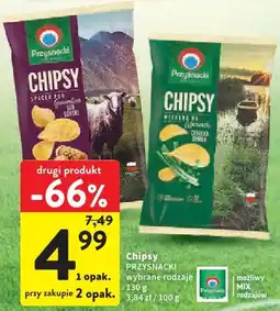 Intermarche Chipsy Przysnacki oferta
