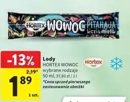 Intermarche Lody HORTEX WOWOC wybrane rodzaje oferta
