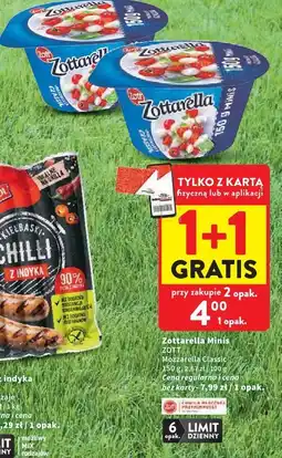 Intermarche Zott Zottarella Minis oferta