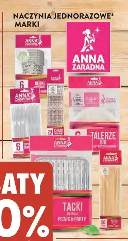 Intermarche Naczynia jednorazowe marki Anna Zaradna oferta