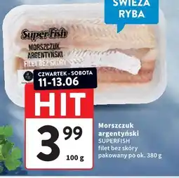Intermarche Morszczuk argentyński SUPERFISH filet bez skóry oferta