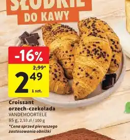 Intermarche Croissant orzech-czekolada oferta