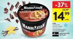Intermarche Lody MANHATTAN wybrane rodzaje oferta