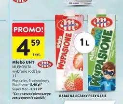 Intermarche Mleko UHT Mlekovita Wypasione oferta