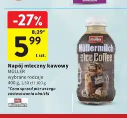 Intermarche Napój mleczny kawowy Müller Müller-milch oferta