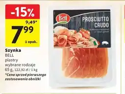 Intermarche Bell Prosciutto Crudo Szynka oferta