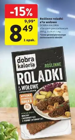 Intermarche Roślinne roladki a'la wołowe DOBRA KALORIA oferta