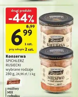Intermarche Konserwa SPICHLERZ RUSIECKI oferta