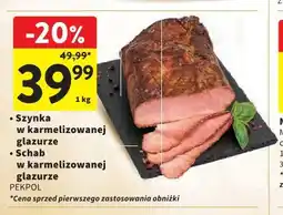 Intermarche PEKPOL Szynka / Schab w karmelizowanej glazurze oferta