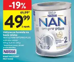 Intermarche Nestlé NAN OPTIPRO PLUS oferta