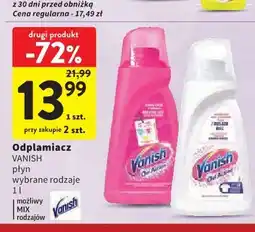Intermarche Vanish Odplamiacz płyn oferta