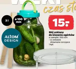 Netto Altom Design Słój szklany do kiszenia ogórków oferta