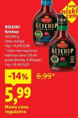 Lidl ROLESKI Ketchup oferta