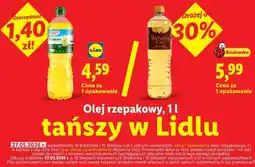 Lidl Olej rzepakowy Vita D'or oferta