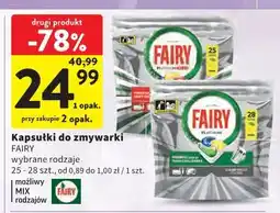 Intermarche Kapsułki do zmywarki Fairy oferta