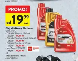 Intermarche Olej silnikowy Platinum ORLEN OIL oferta