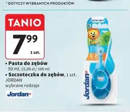 Intermarche Pasta do zębów, Szczoteczka do zębów Jordan oferta